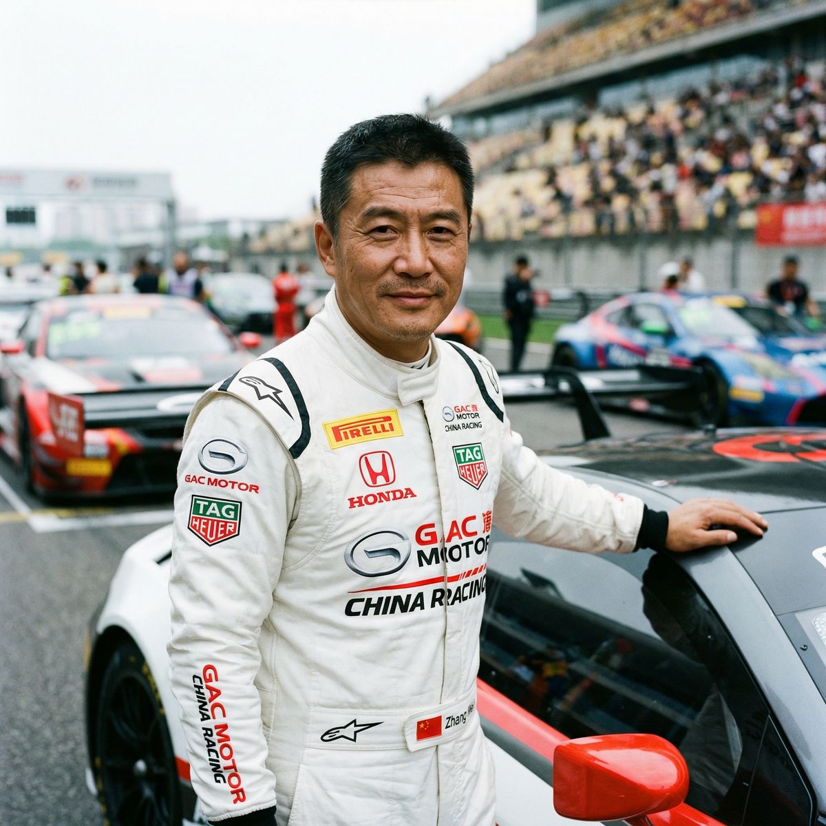 国产赛车手张海峰